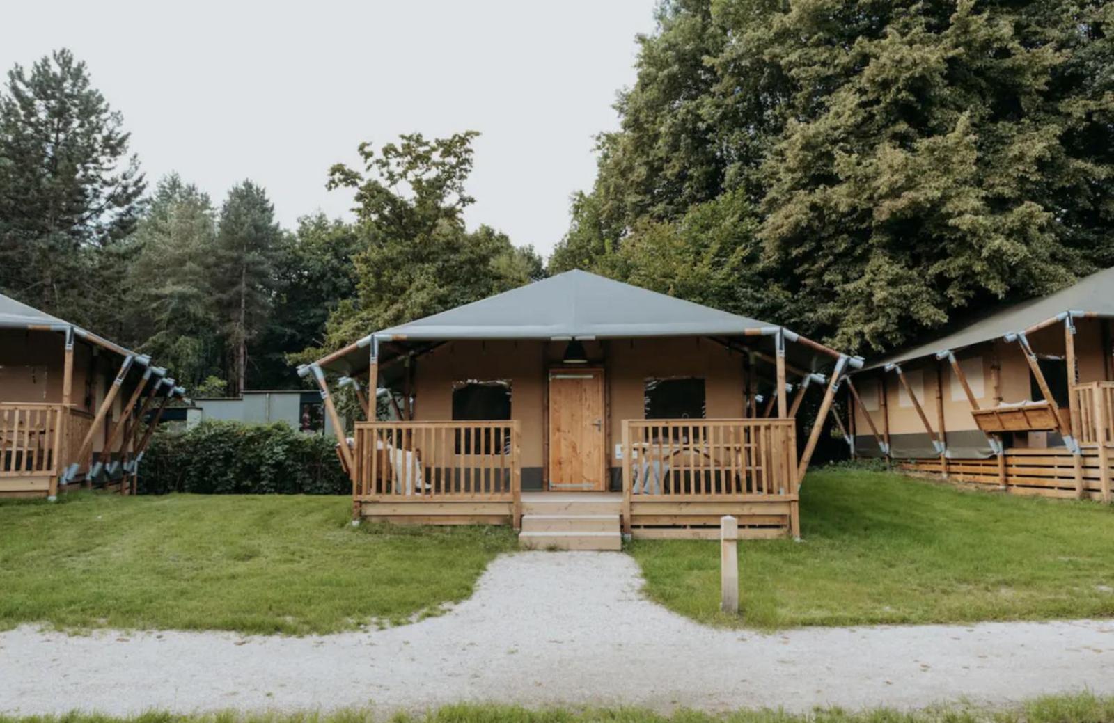 Glamping Lodge With Eco-Wellness Zeewolde Exteriör bild