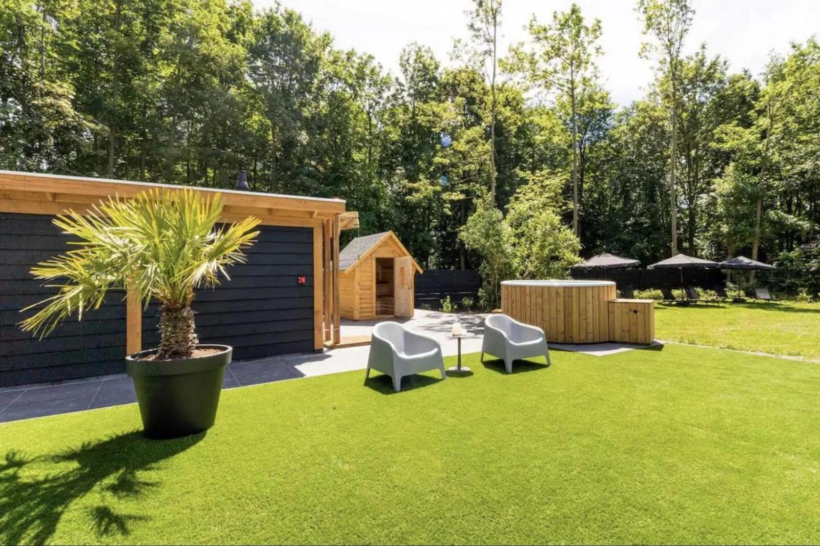 Glamping Lodge With Eco-Wellness Zeewolde Exteriör bild