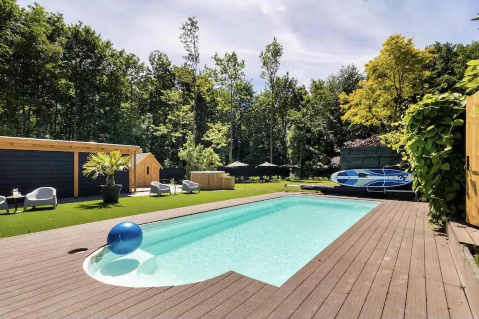 Glamping Lodge With Eco-Wellness Zeewolde Exteriör bild