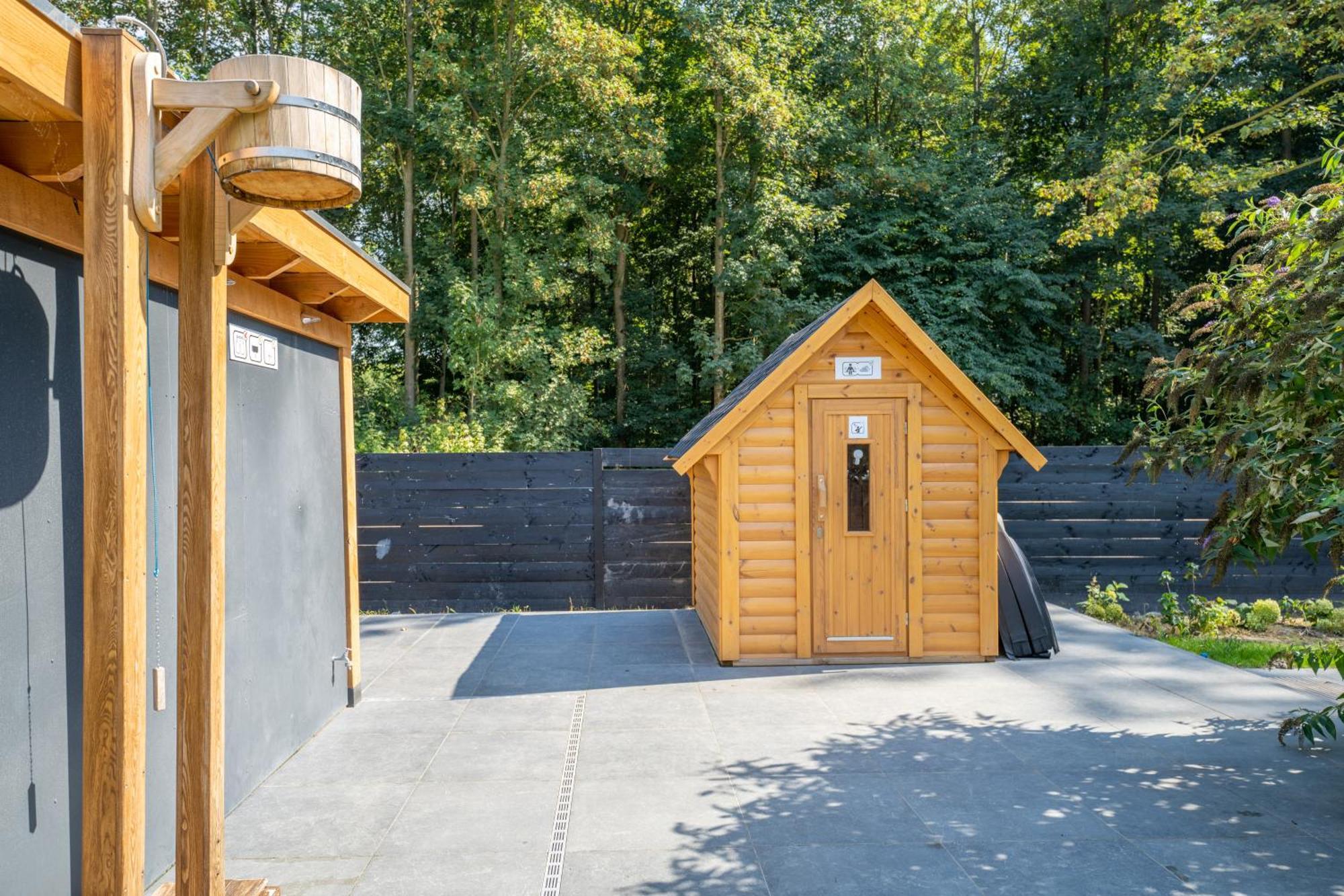 Glamping Lodge With Eco-Wellness Zeewolde Exteriör bild